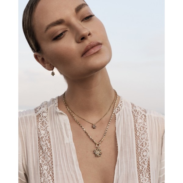 Marie Laure Chamorel auksuoto sidabro kaklo papuošalas 